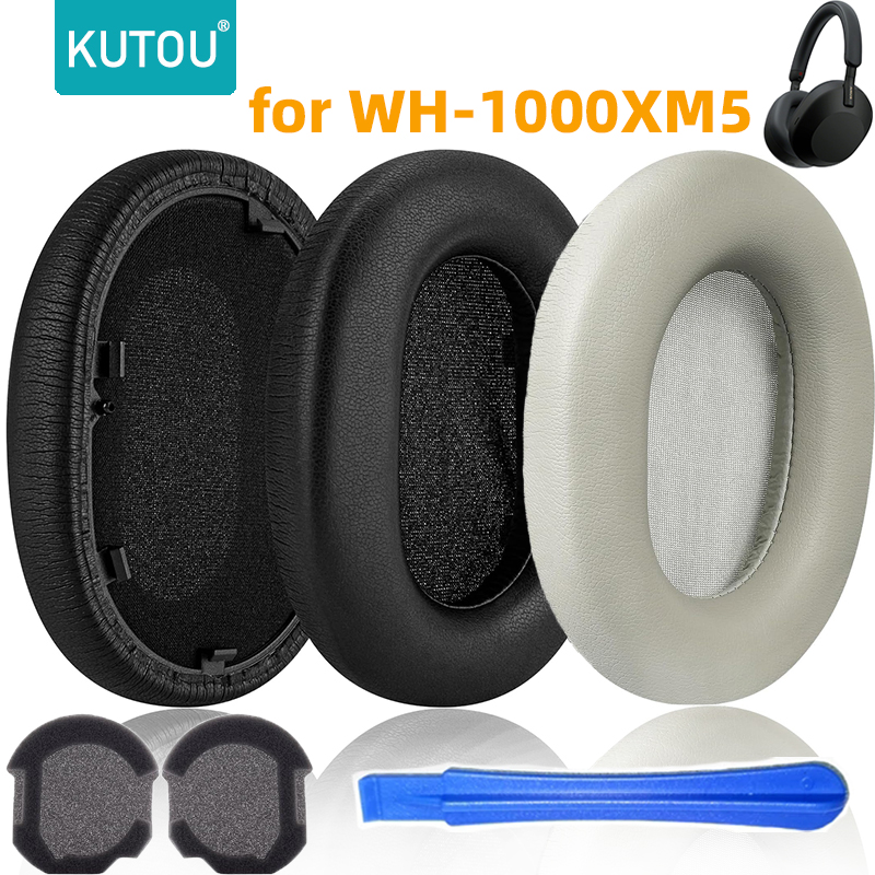 Sony Headphone Wh-1000Xm5 - KUTOU oreillettes de remplacement pour Sony