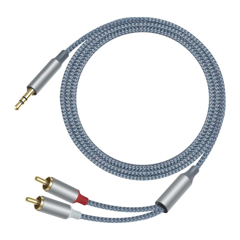 Audio Splitter Y - Adaptateur séparateur Hifi Y, câble Audio