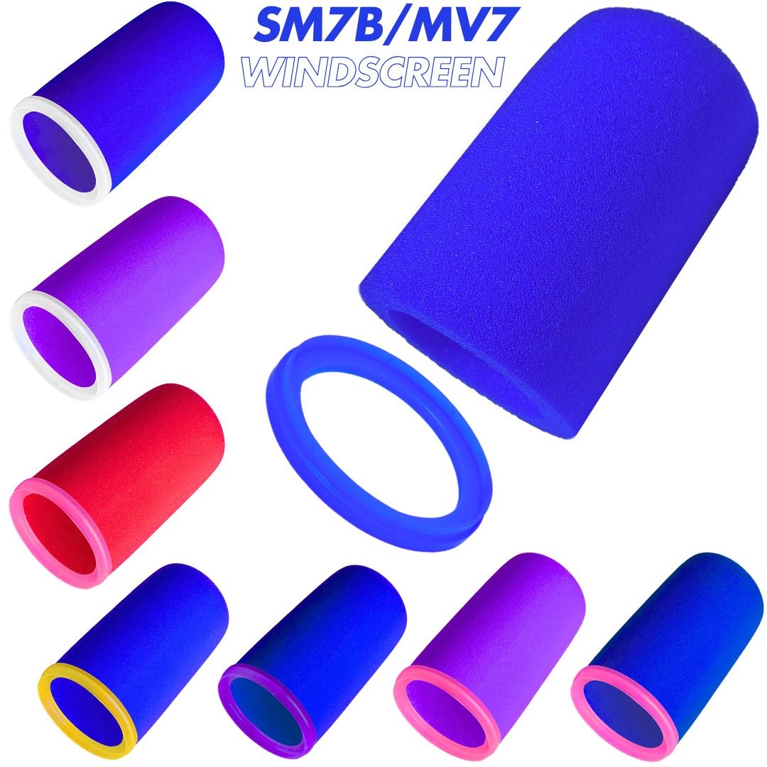 Shure Mic Sm7B - SM7dB – mousse haute densité pour