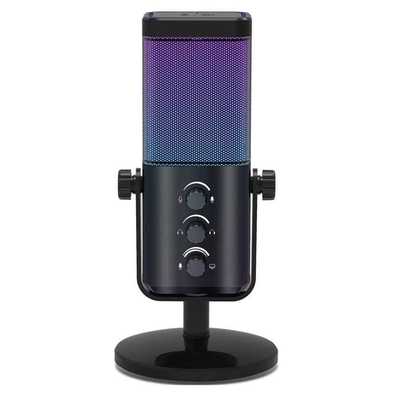 Gaming Headset Rgb - Microphone de jeu ABZZ-RGB USB-C avec