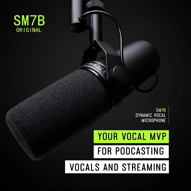 Microphone Shure SM7B, microph - Shure Mic Sm7B avis et prix