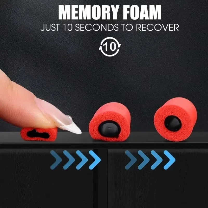 6/1 paires d'écouteurs en mous - Earphone Foam Tip avis et prix