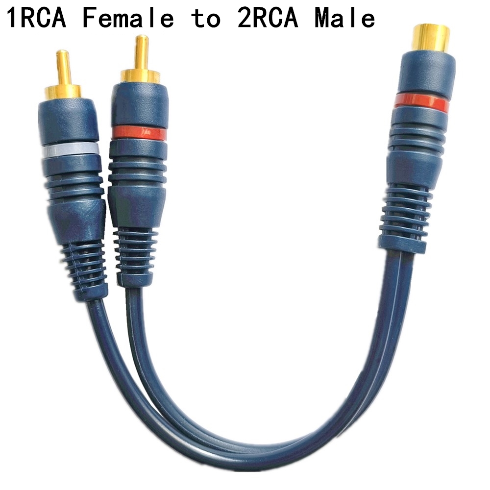 Ligne Cooper fil 2 RCA femelle - Audio Splitter Y avis et prix