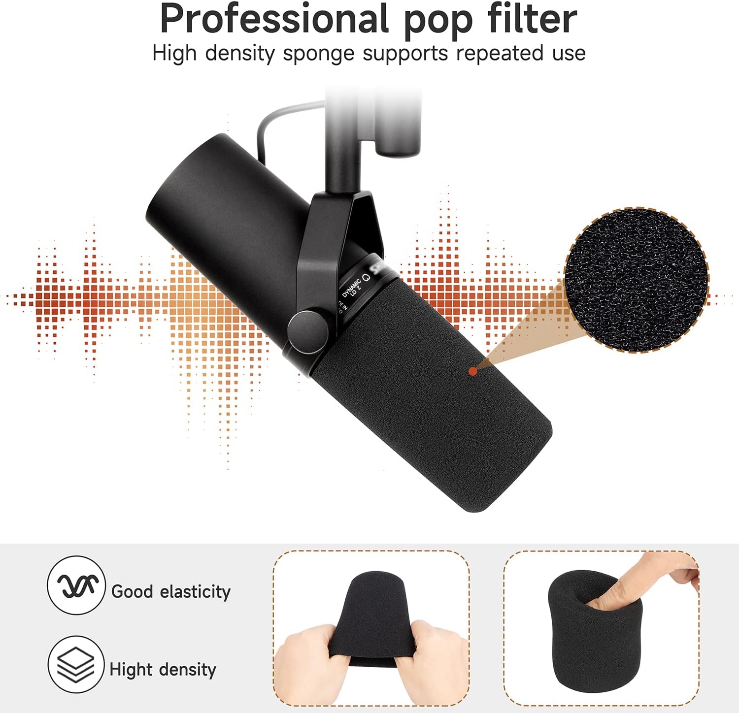 Pare-brise pour Microphone Shu - Shure Mic Sm7B avis et prix