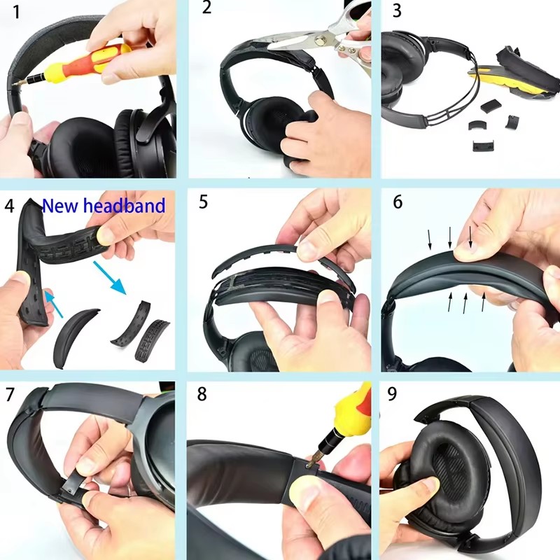 Bandeau amovible pour écouteur - Bose Headphone Qc45 avis et prix
