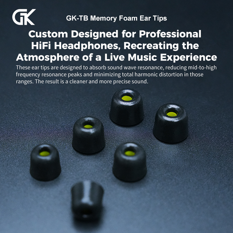 GK-TB 3 paires (6 pièces) embo - Earphone Foam Tip avis et prix