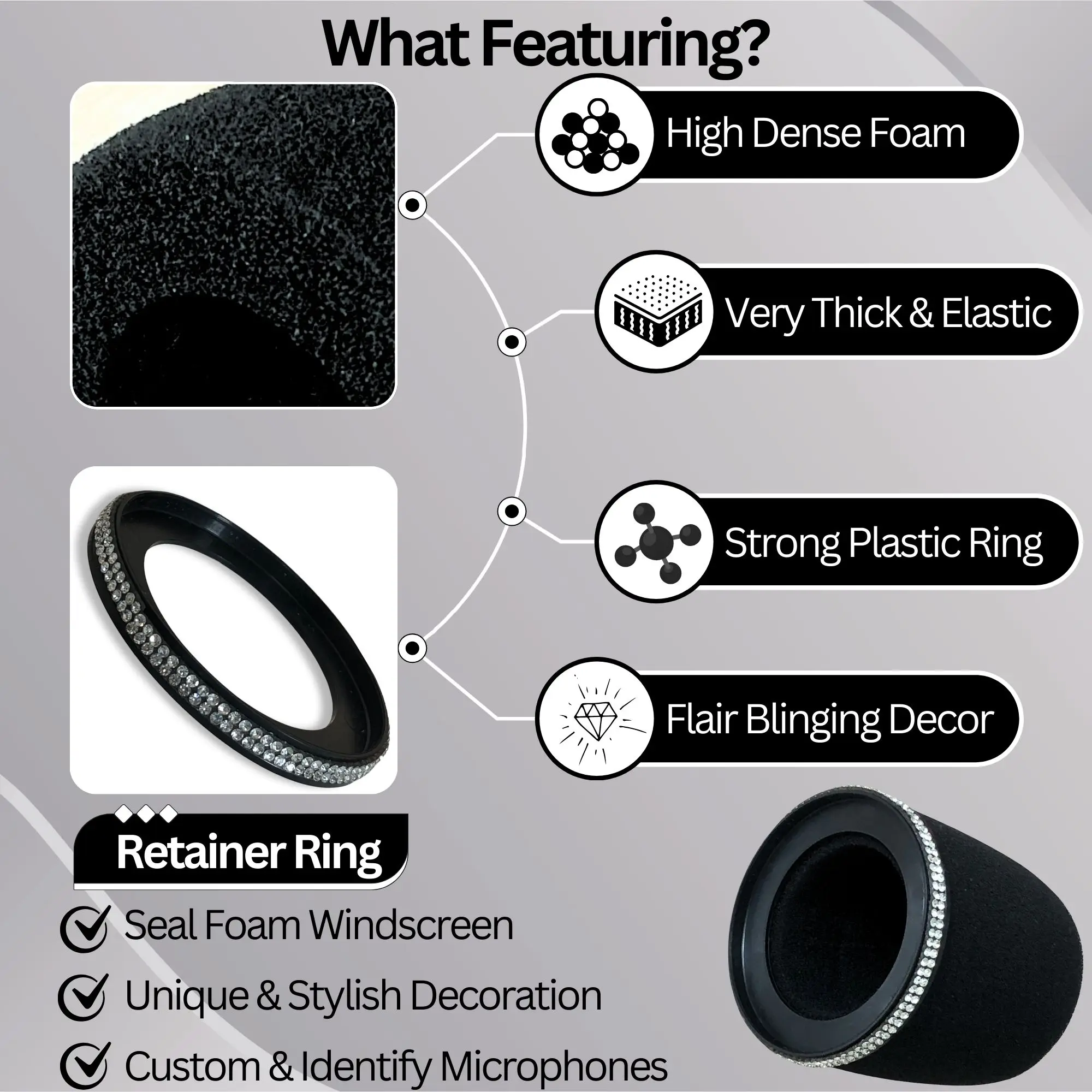 Filtre anti-Pop en mousse MV7  - Shure Mic Sm7B avis et prix
