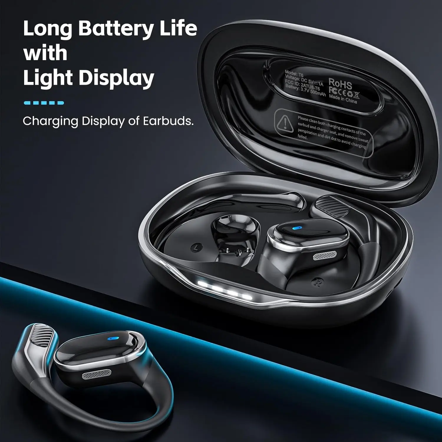 Écouteurs Bluetooth sans fil a - Sports Earphone Hook avis et prix